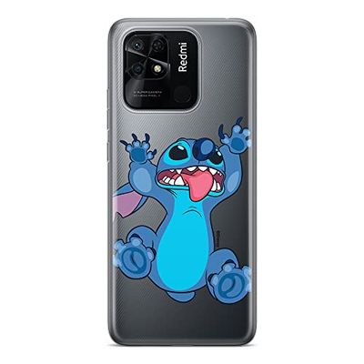 ERT GROUP etui na telefon Xiaomi REDMI 10C, case oryginalny i oficjalnie licencjonowany przez Disney, wzór Stitch 020, optymalnie dopasowane, plecki z TPU częściowo przeźroczyste