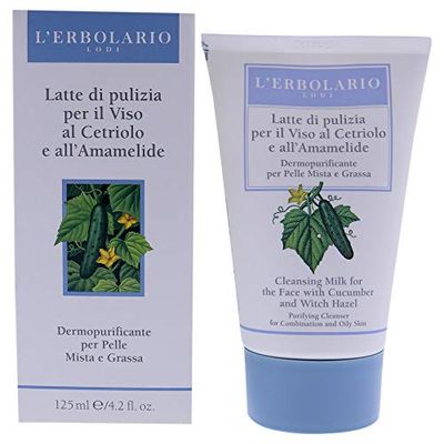 L 'erbolário Hamamelis e leite de limpeza de pepinos, 1 x 125 ml)