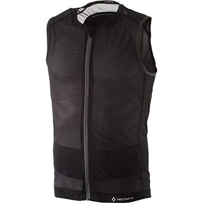 TECNOPRO Fortress 3.0 - Protector de Espalda (Talla XL), Color Negro y Gris Oscuro