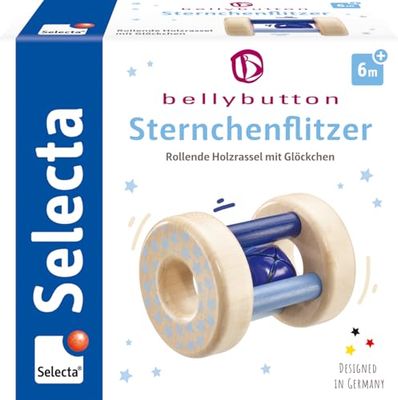 Selecta- Apretón Asterisco Juego, Color Estrellas Azul (64011)
