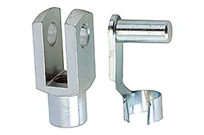 RIEGLER 106276-450,55-M gaffelhuvud, för standardcylinder, kolvdiameter 125, med 2 seegeringar, 1 st.