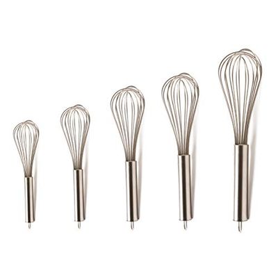 Decora 0280102 Frusta in Acciaio, Argento, 30 cm