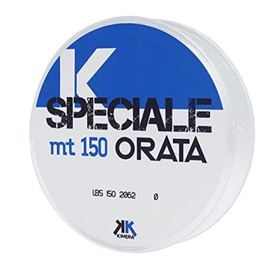 KIMERA Unisex_Adult Mt 150, K-Speciale Orata Fishing Line, Cristal, 0.26