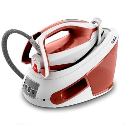 Tefal SV8110 Express Power stoomgenerator, Krachtige stoomprestaties, No-setting technologie, 1.8 L watertank, Verticaal stomen, Gemaakt in Frankrijk, Eco Stand
