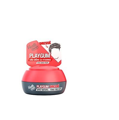 Vivelle Dop Playgum Dressé Cire-Crème Coiffante Pour Homme, 80ml