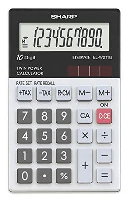 Sharp Calculator EL-W211GGY