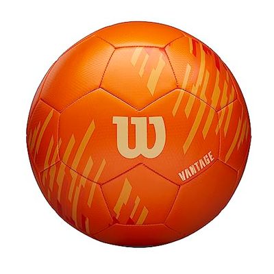 Wilson Pallone da Calcio NCAA VANTAGE, Materiale Composito TPU, Arancione