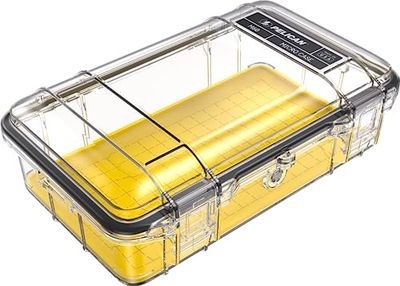 Pelican Étui M60 Micro, Jaune/Transparent, M60, Étui M60 Micro