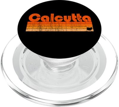 Calcuta, Ohio, estilo retro de los años 80 PopSockets PopGrip para MagSafe