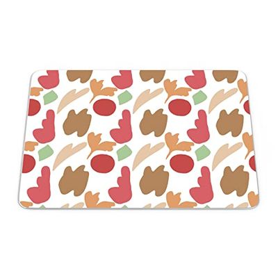 Bonamaison, Tapis de Souris Rectangle Imprimé Numériquement, Fond Antidérapant, pour Bureau et Maison, Taille: 22x18cm