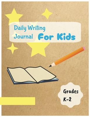 Blank Writing Journal for Kids: Daily Writing Journal for Kids, Writing Journal 100 Pages Comp Notebook, Lined Pages, Primary Writing Journal for School