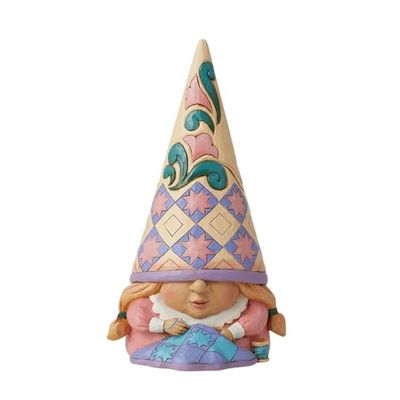 Enesco Jim Shore Heartwood Creek cztery pory roku szycie krasnal figurka 18 cm