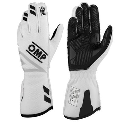 Ompracing Omp One Evo Fx FIA 8856-2018 handskar, vit, storlek XL