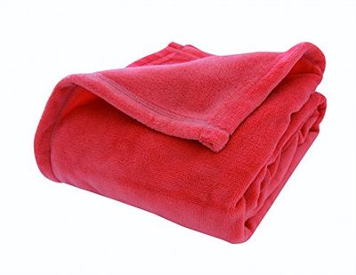 PMP Couverture Microfibre Corail 100X150 cm