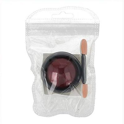 Bella Vida Poudre Effet Miroir décoration Ongles Rouge vin Standard, Unique