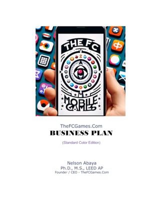 TheFCGames.Com Business Plan: Standard Color Edition