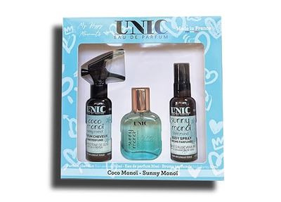 COFFRET UNIC - Coco Monoï Eau de Parfum 30ml, Body Spray 50ml, Parfum Cheveux 50ml