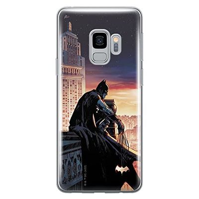 Ert Group custodia per cellulare per Samsung S9 originale e con licenza ufficiale DC, modello Batman 060 adattato in modo ottimale alla forma dello smartphone, custodia in TPU