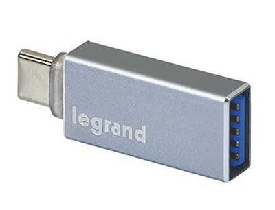 Legrand - Adaptateur USB de Type-A vers USB de Type-C