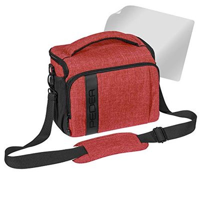Borsa per fotocamera Panasonic Lumix DMC G70, G81, GM5, GX80, GH4, GX8 / Sony Alpha 6500 / Nikon D5600