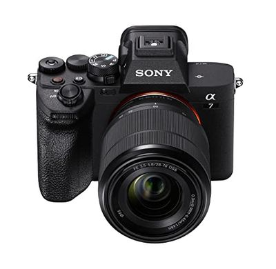 Sony Alpha 7 IV Kit Fotocamera Mirrorless Full-Frame 33 Mp Con Obiettivo Sony 28-70 Mm F3.5-5.6, Nero