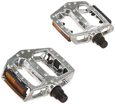 BONIN Pedali Pedale, Unisex Adulto, Argento, Taglia Unica