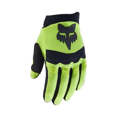 Fox Racing Yth Dirtpaw Glove, windbreaker, Unisex Kids, Yellow, M