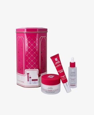 BioNike Cofanetto Set Regalo Donna Anti Age Defence Xage - Siero Contorno Occhi 15 ml, Siero Rimpolpante Hylu-Lift 30 ml, Crema Ultimate Lifting Rimodellante 50 ml per Pelli Mature