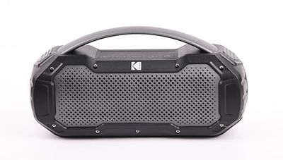 KODAK Altoparlante Bluetooth multiuso IPX6 con TWS e Vivavoce - Suono Stereo Immersivo, Batteria a Lunga Durata e Connettività Bluetooth V5.0 - Nero