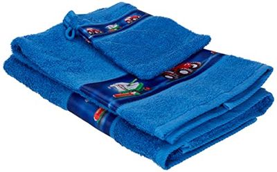 Erwin Müller Kinderhanddoekenset, badstof set 3-delig (blauw)