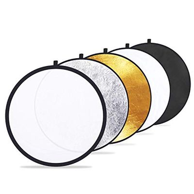 Etekcity 24" (60 cm) 5 em 1 dobrável multidisco portátil fotografia foto refletor