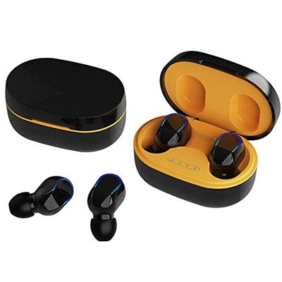 Rawrr Cuffie Bluetooth in Ear con microfono, stereo Hi-Fi, durata della batteria fino a 25 ore, controllo dei tasti con Touch Control per lavoro e studio