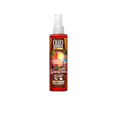 DONA FLORA - Urucum kokosnötsololja | Gyllene och ljusa solbränna | Djup hydrering | Antioxidantskydd | Exotisk doft - 200 ml