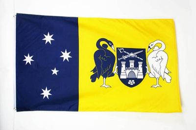 Australische Hoofdstadsvlag 90x60 cm - Australië vlaggen 60 x 90 cm - Banner 2x3 ft Hoge kwaliteit - AZ FLAG