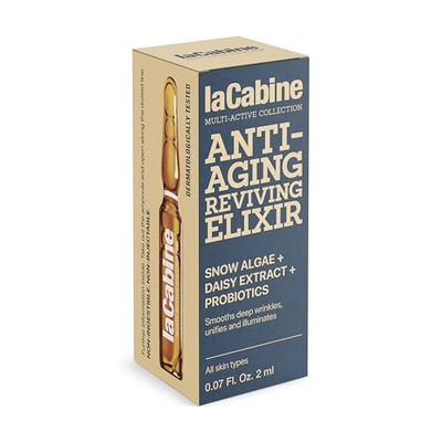 laCabine Anti-Aging Reviving Elixir Fiale 1x2ML I Leviga le rughe profonde, unifica e illumina