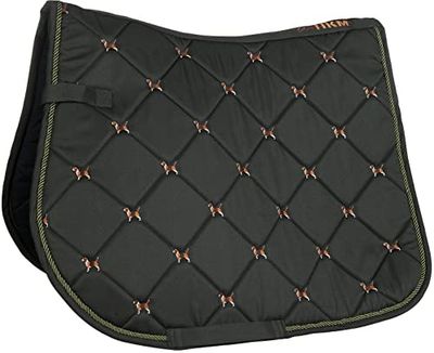HKM Beagle Tapis de Selle Vert chasseur Taille unique