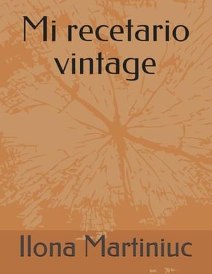 Mi recetario vintage