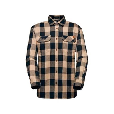 Mammut Maglietta a Maniche Lunghe da Uomo Tamaro Savannah-Black L