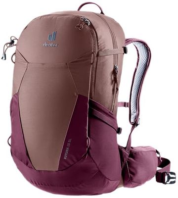deuter Futura 25 SL Wandelrugzak voor dames, Ashrose-cassis, 25 L, Minimalistisch