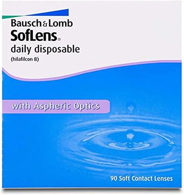 BAUSCH + LOMB - SofLens® Daily disposable - Lenti a contatto giornaliere - 90 Lenti PWR (-2.25)