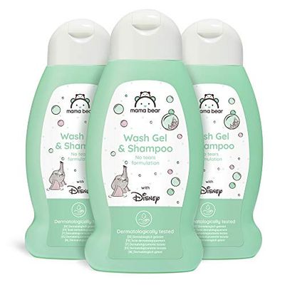 Mama Bear - Disney - Baby Wash gel & Shampoo (No Tears Formulation), 3x300ml