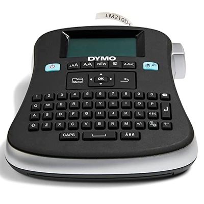 Dymo LabelManager 210D Etichettatrice, Tastiera QWERTY (Versione italiana)