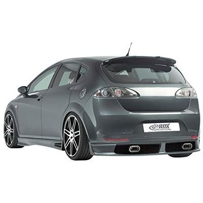 RDX Racedesign Faldón trasero compatible con Seat Leon 1P 2005-2009 excl. FR/Cupra (PU)