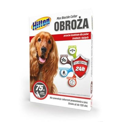 Hilton Collar para Perro Margosa Bronce Metal