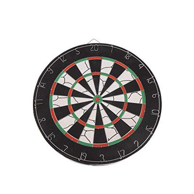 SportX- Dartboard Flocked with 6 Darts, 2005901, Multi Colour