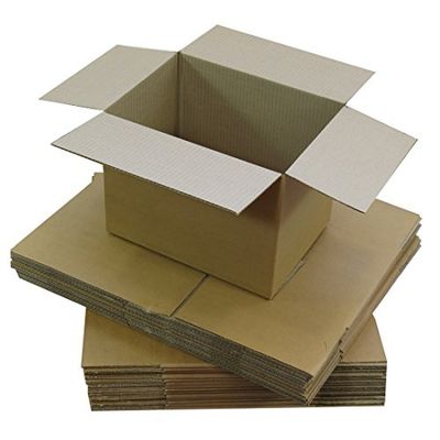 Triplast 178 x 127 x 127mm Small Single Wall 7x5x5" Shipping Mailing Postal Gift Cuboid Cardboard Boxes (Pack of 100)