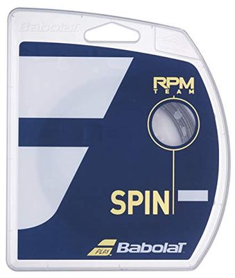 Babolat RPM Team, Tennisracket rep, 12 m, 1,25 mm mätare, svart