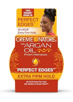 Creme Of Nature Argan Oil Perfect Edge Extra Hold, 63.7g / 2.25 oz, Yellow