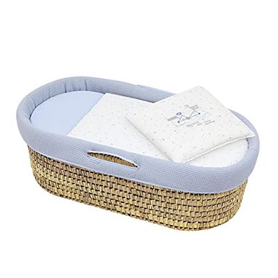 Cambrass Gewatteerde Mand Une Sky Blue 39x80x25 cm