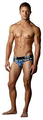 Malepower Lo Rise Bikini, Large, Blue